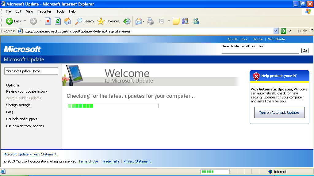 Update Windows Installer Xp
