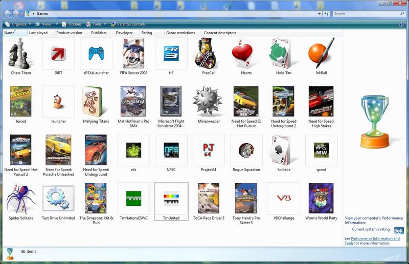 windows 7 free pc games